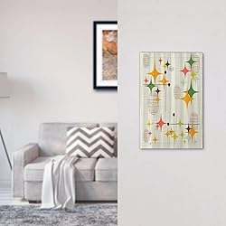 Xuejiaku Decorative Mid Century Modern Retro Stars