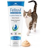 Felisyl L-Lysine Gel for Cats &amp; Kittens (5oz) &ndash; Immune System, Respiratory &amp; Eye Health Support. Reduces Sneezing, Runny Nose &amp; Watery Eyes. Daily Salmon-Flavor Supplement &ndash; Made in USA (1 Pack)
