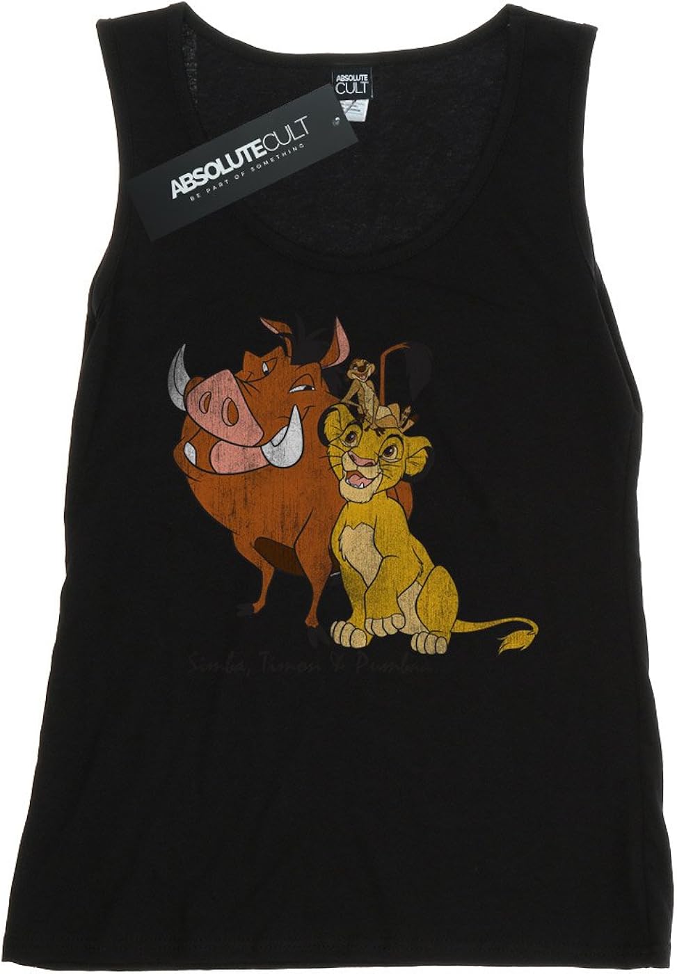 Disney Women's The Lion King Classic Simba, Timon and Pumbaa Tank Top at  Women’s Clothing store