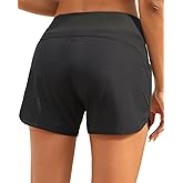 Holipick 5 Inch Running Shorts with Mesh Liner Quick Dry Lightweight Women High Wasit Athletic Workout Shorts Hidden Pocket