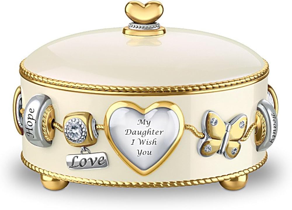 Bradford Exchange Daughter, I Wish You Heirloom Porcelain