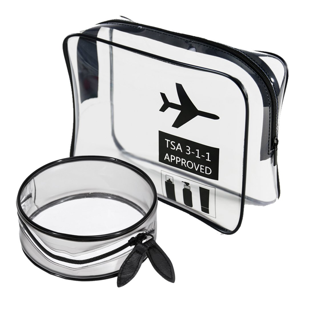 Clear Toiletry Bag TSA Approved The Most EcoFriendly TPU Material