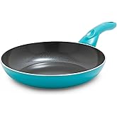 GreenLife Essentials 8" Frying Pan Skillet, Induction Suitable, Dishwasher Safe, Caribbean Blue
