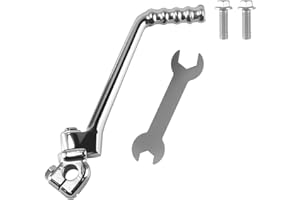 JOYYANGFANG 16mm Kick Starter Lever for 50cc 70cc 90cc 110cc 125cc Engine Pit Dirt Bike Motorcycle Lifan YX SSR XR50 CRF50 Thumpstar Atomik Parts Silver