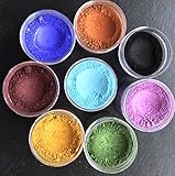 Cosmetic Grade Matte Mineral Makeup Pigments for DIY Soap, Toiletry Crafters