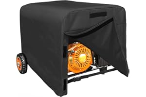 Jorohiker Generator Cover Waterproof 24 x 17 x 18 inch, Heavy Duty Thicken 600D Polyester Universal Generator Cover for Portable Generators Predator 3500/ igen 4500 /Wen 56310ic/EU3000iS