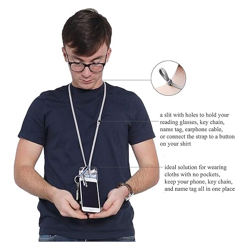 Cell Phone Holder Neck Strap Phone Lanyard Adjustable Neck Straps