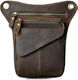 Marsupio PIQUADRO in Pelle Marrone Linea Tallin a sconto