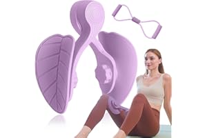 homimanor Thigh Master Thigh Exerciser, Hip & Inner Thigh Exercise Equipment, Pelvic Floor Muscle Trainer with Figure 8 Resis