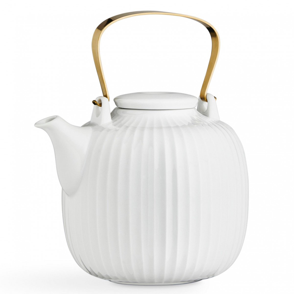 Kähler Hammershøi Legendary Design Timeless Tea Pot 1.2 L White