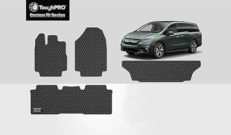 Toughpro Floor Mat Accessories Set 1st 2nd 3rd Row Compatible
