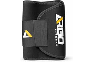 Argo Fitness Waist Trimmer Belt for Women & Men, Slimming Belt for Workout (M & L) – Canadian