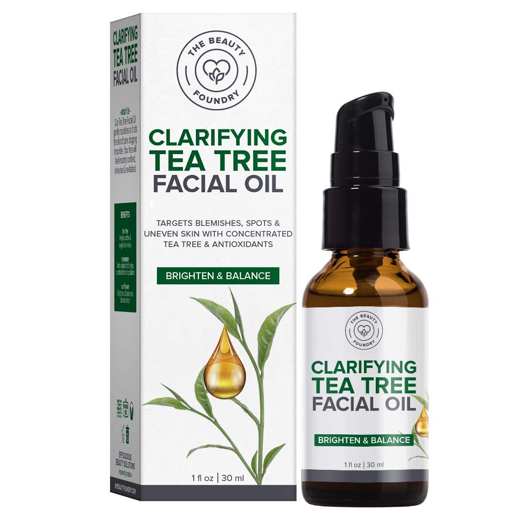 tea tree blemish control facial oil