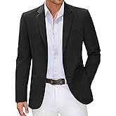 COOFANDY Men Casual Blazer Sport Coats Slim Fit Lightweight Business Two Button Suit Jackets