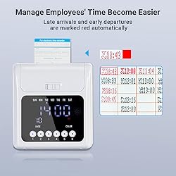 Tera Time Clocks with Extra 100pcs Time Cards