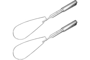 (2 Pack) Airmont Products AP-10942 Aluminum Wedge Clamp, ACSR Range 4-1/0, Stainless Steel Ball Handle, Service Drop Cable Clamp, Tighten Cables, Aluminum Wedge and Shell, Reduce Strain on Conductors