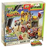 Trash Pack Trash Wheels - Blazing Fire Station Playset