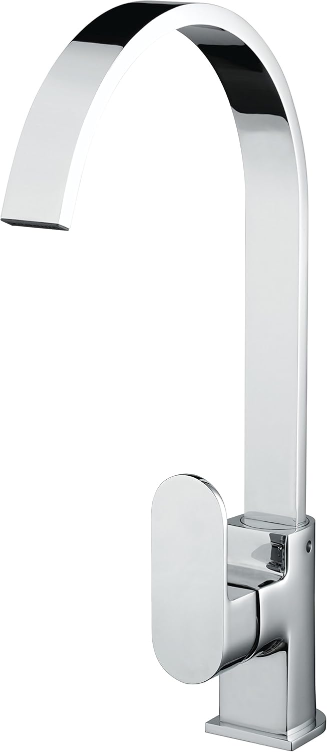 Bristan CHR EFSNK C Cherry Easyfit Kitchen Sink Mixer Tap with Swivel Spout, Chrome BigaMart