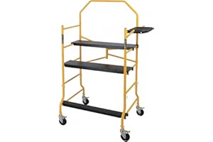 Metaltech I-IMIS Job Site Series 6-3/8'. x 4'. x 2-1/2'. Scaffold 900 Lb. Load Capacity