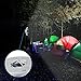 OMorc Patio Umbrella Light with 3 Level Brightness Wireless 28 LED Lights, 100 Lumen - Silver