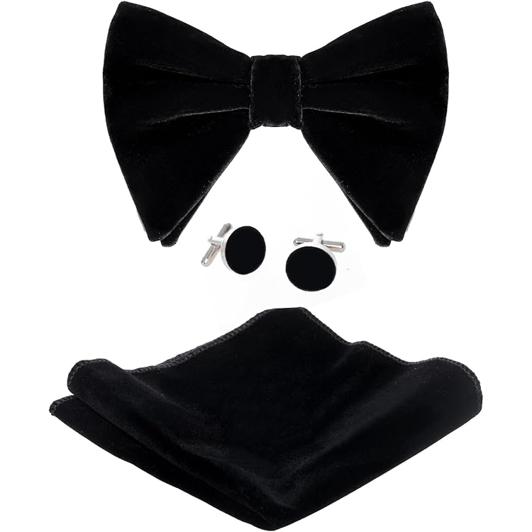 Nœud Papillon Noir En Polyester - Taille Unique Avec Pochette - Neuf Avec étiquettes - Idéal Mariage