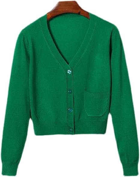 Amazon Gawaga 女性の長い袖ボレロニットセータースリムブエノカーディガンズ カーディガン ボレロ 通販