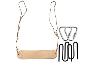 Hyponix Sporting Grey Swing for Monkey Line, Gorilla Line and Ninja Warrior Obstacle Courses – Durable, Weatherproof, Easy Setup, Safe & Secure Training Equipment, Ideal for Outdoor Play and Fitness