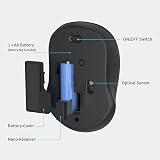 LeadsaiL Wireless Mouse 1600 DPI Silent Click 4 Buttons USB Windows Mac view 6