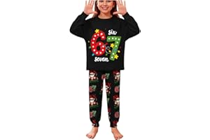 67 Meme Christmas 2 Piece Set for Kids Girls Boys 67 Xmas Long Sleeve Top and Pants Cute Funny 67 Xmas Outfits
