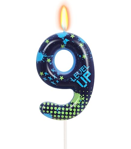 FasterS Numbers Candle & Candy Silicone Mold - Set Of 0-9, Food-Grade FDA Silicone, For Birthday Cake Decorating - View #5