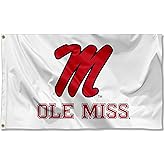University of Mississippi White Banner Flag