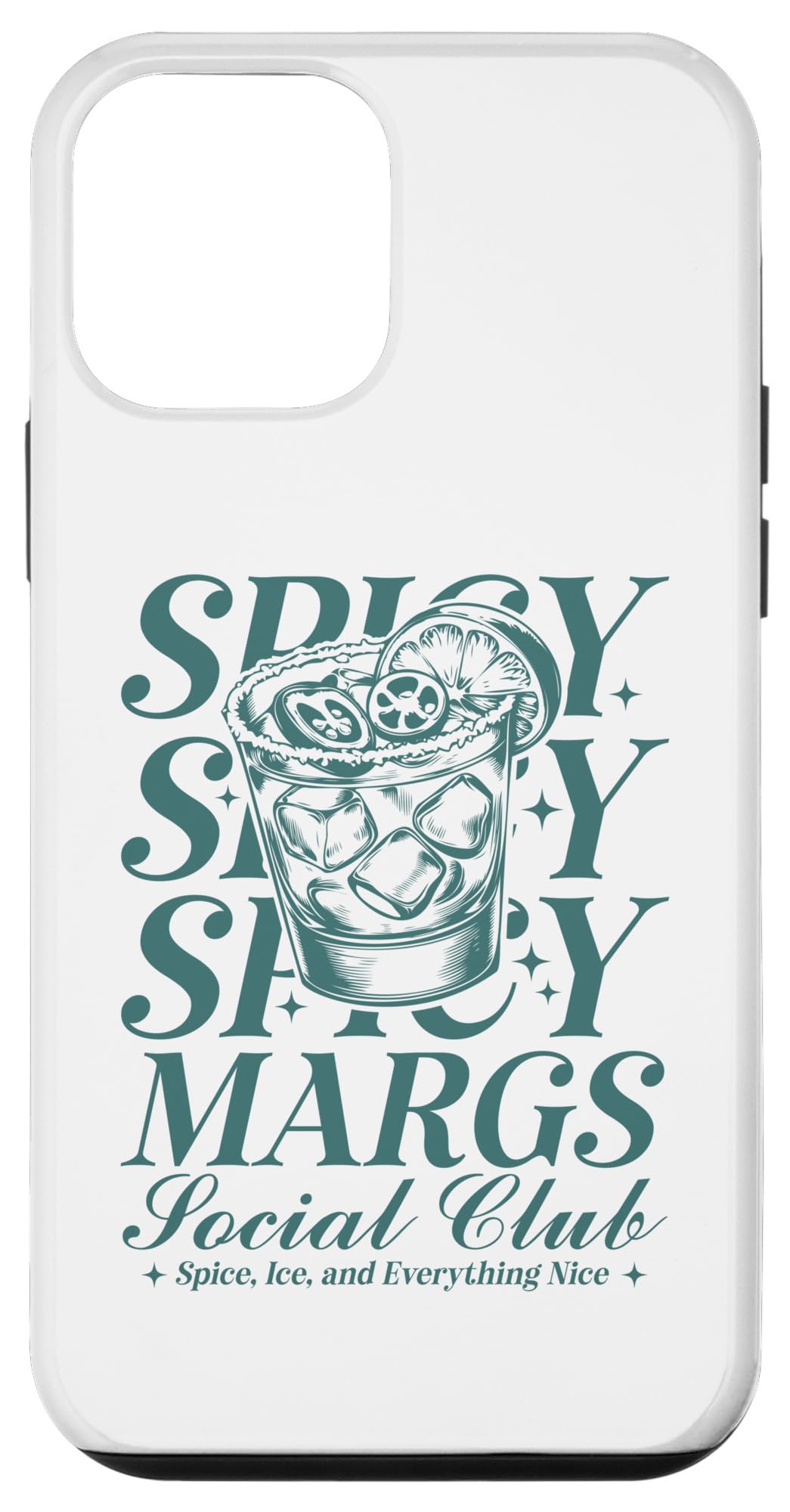Spicy Spicy Spicy Margs Social Club Spice Ice And Everything Case for iPhone 12 mini