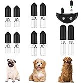 24 Pcs Dog Shock Collar Rubber Tip, Training Prong Collar Cover Replacement | Female Contact Point Replacement Prong, Column Conductive, Rubber Sleeve Silicone Cover for Pet Stop Barking (13mm/16mm/20mm)