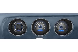 Dakota Digital 69 Pontiac GTO Le Mans Direct-Fit Analog Dash Gauges VHX-69P-GTO-C-B