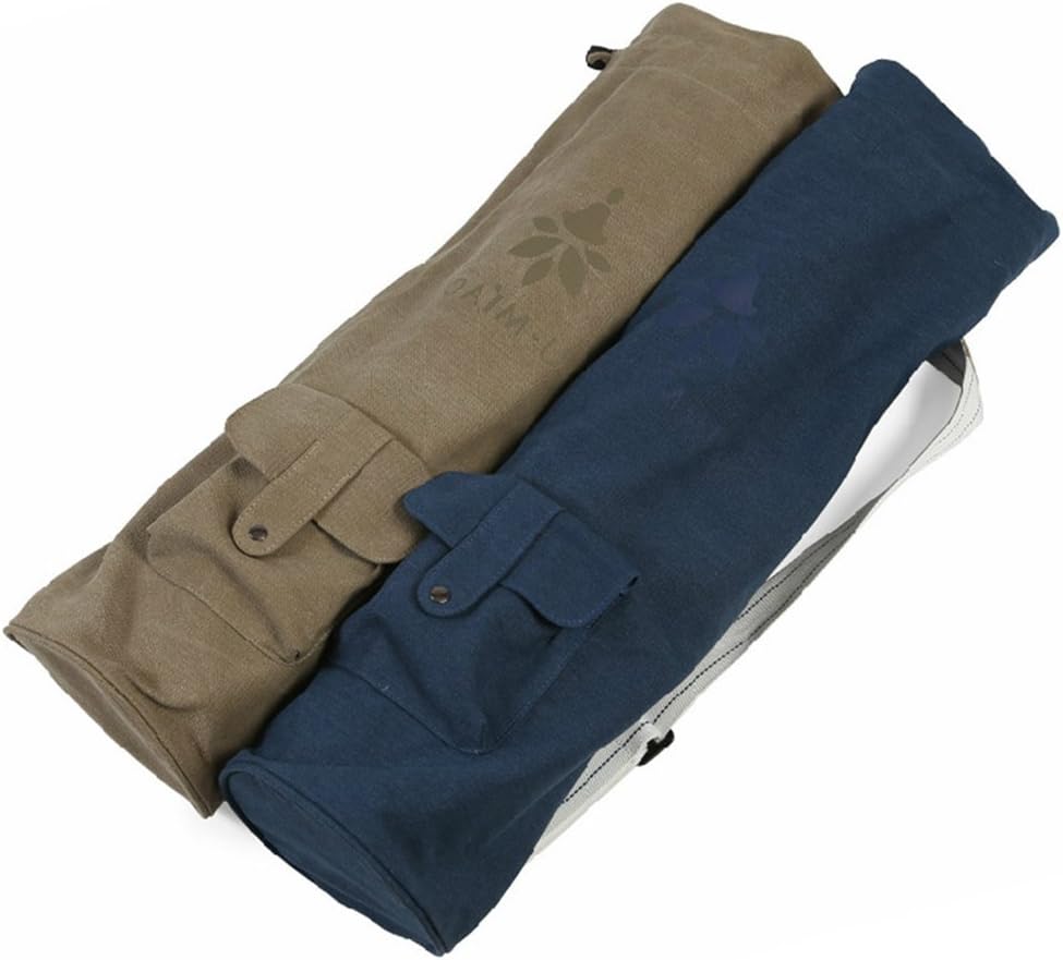 Nine CiF Exercise Yoga Mat Bag Carrier Tote Bag with Waterproof Pocket and Durable Strap