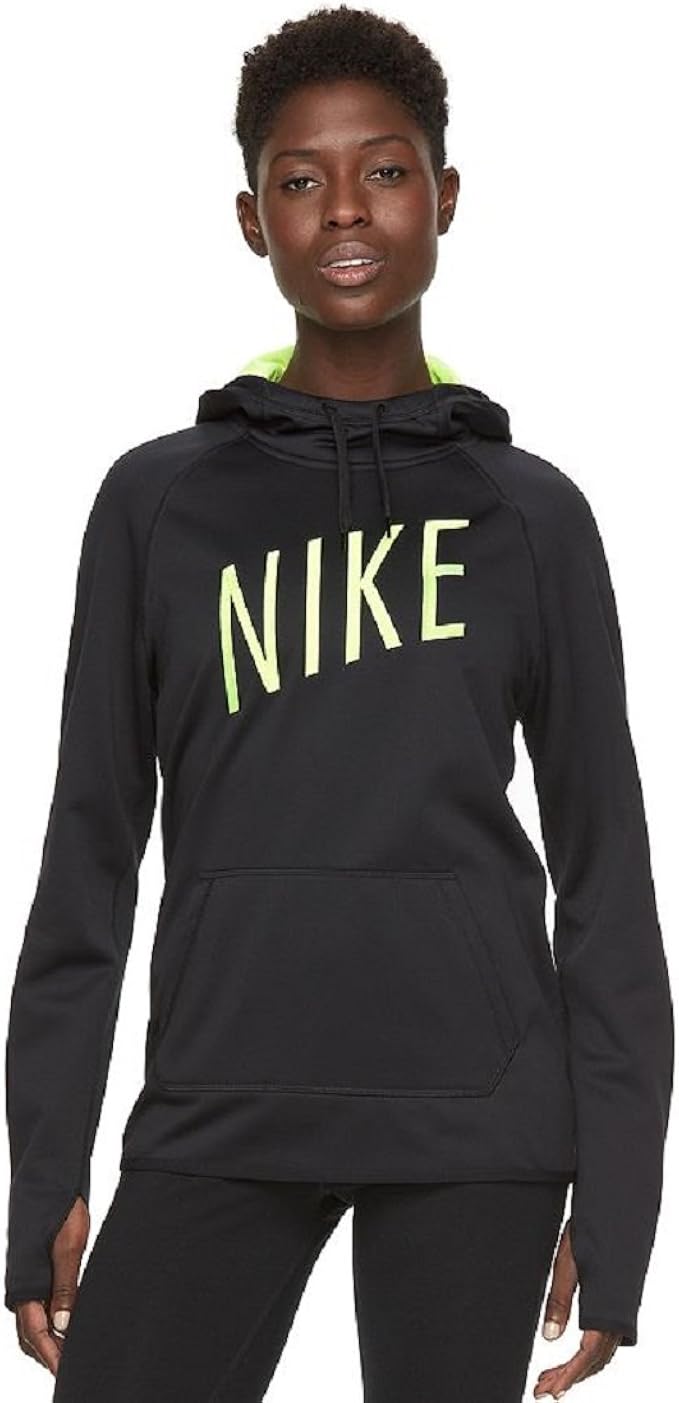 women's nike therma graphic fleece training top