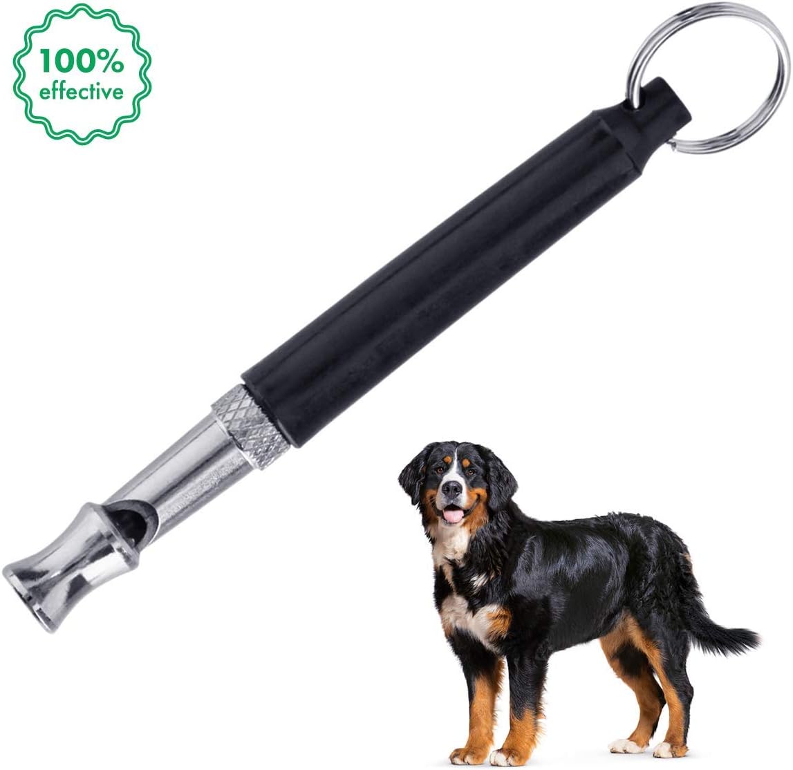 nicekrud Dog Whistle, Professional Dog Training Whistle to Stop Barking, Adjustable Pitch Ultrasonic Pet Whistle Training Tool Silent Bark Control for Dogs