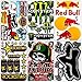 6 Rockstar Energy Drink Metal Mulisha Yamaha Kawasaki Motocross Racing Helmet Motorcycle Decal Sticker