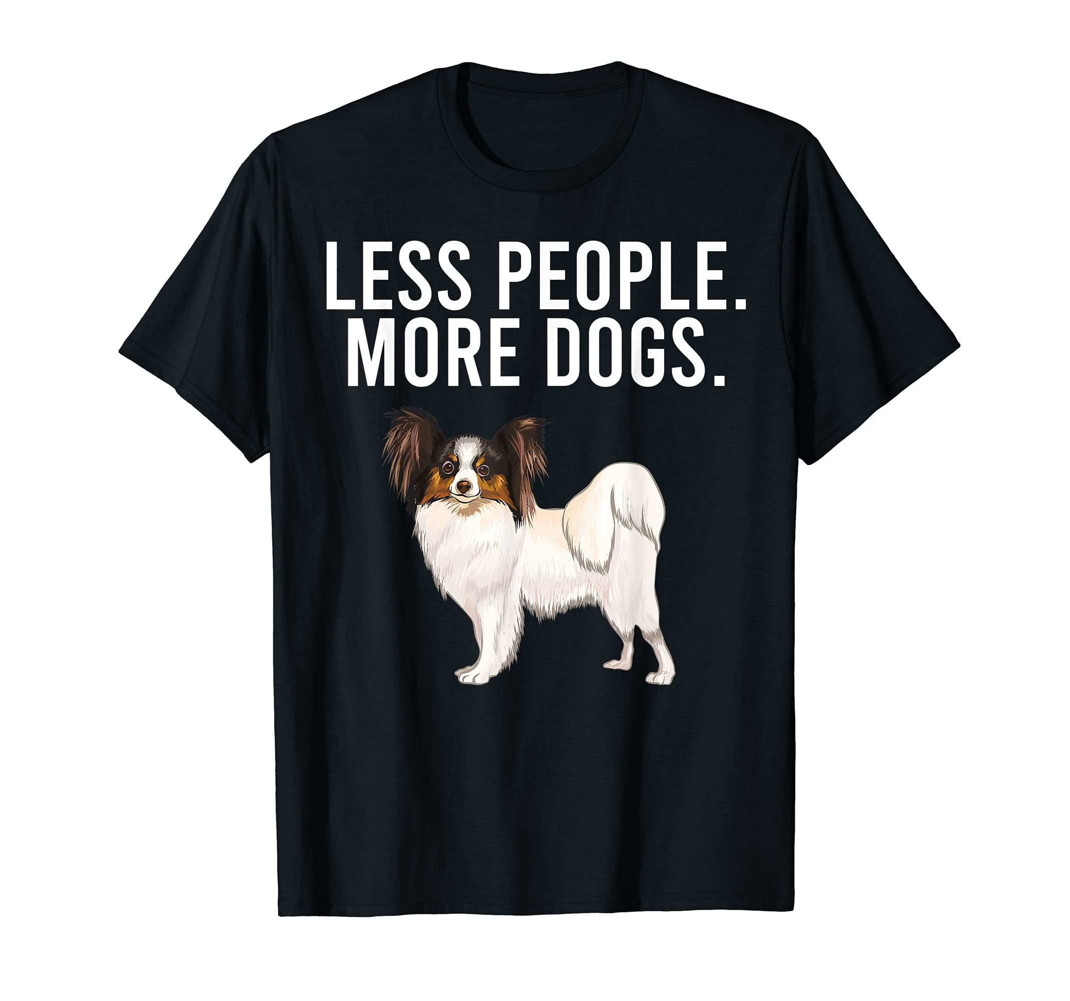 Less People More Dogs Soft Coated Wheaten Terrier Funny T-Shirt