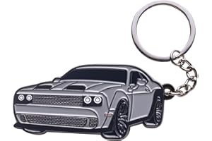 zuxiaoyaya for Challenger Keychain Accessories SRT,key chain for Dodge Challenger SRT SXT