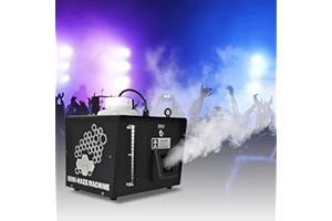 Moka SFX Haze Fog Machine Stage Effect Hazer Machine DMX Remote Control for DJ Club Stage Indoor (5W)