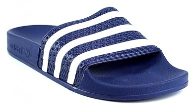 adiletten blau weiß