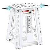 ACSTEP Folding Step Stool 17.5 Inch Heavy Duty Step