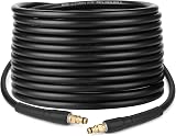 Emoobin 20m Pressure Washer Hose for Karcher K Series K2-K7 Quick Connector