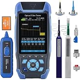 D YEDEMC Mini-Pro 1310/1550nm SM OTDR Mulit-Function Tester Built in OPM/OLS / RJ45 Test/VFL Test Rang 5m-60Km Dynamic Range 24dB/22dB Connector UPC (YD-3000-UPC)