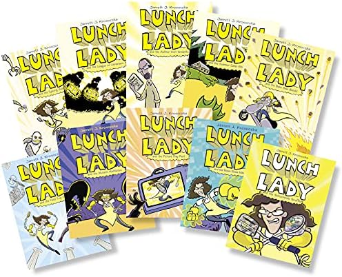 Lunch Lady 10 Book Paperback Collection