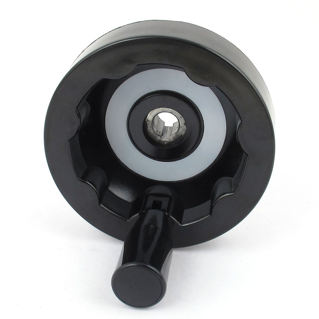 Sourcingmap Machine Milling Lathe 12 x 100mm Inside Ripple Wheel Handwheel W Grip