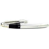 Montblanc Meisterst&uuml;ck Solitaire Stainless Steel F&uuml;llfederhalter - MB23146