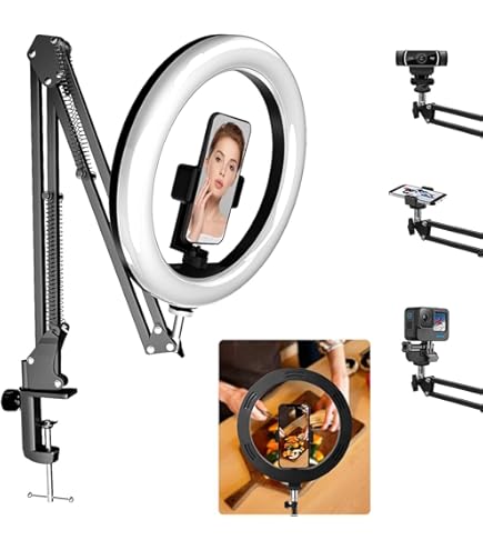 Tripode Para Celular Tzumi Aro De Luz 10 Con Tripie Para Celular