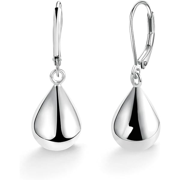Boucles D'oreilles Créoles En Argent Sterling Plaqué Or Pour Homme, Argent Sterling, Zircone Cubique